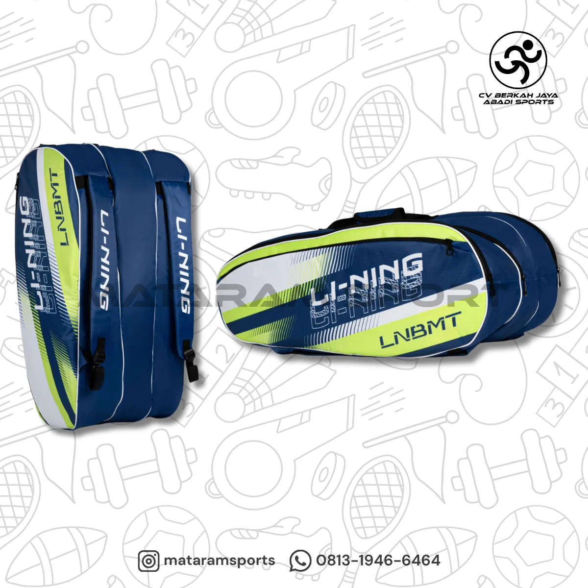 Tas Badminton Lining Spike Kit Bag 2