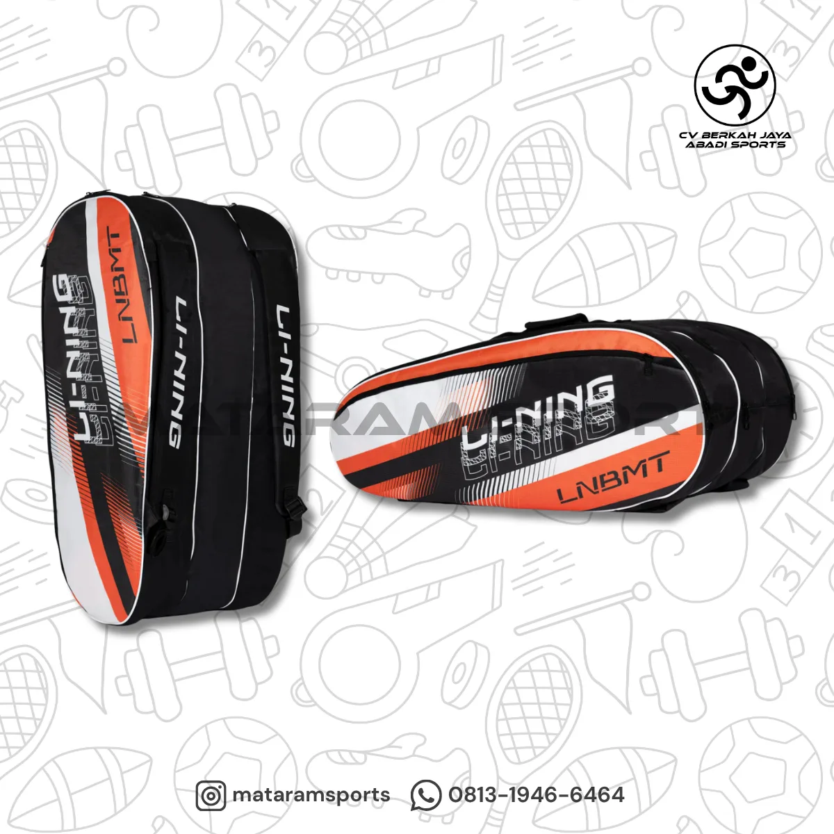 Tas Badminton Lining Spike Kit Bag 3