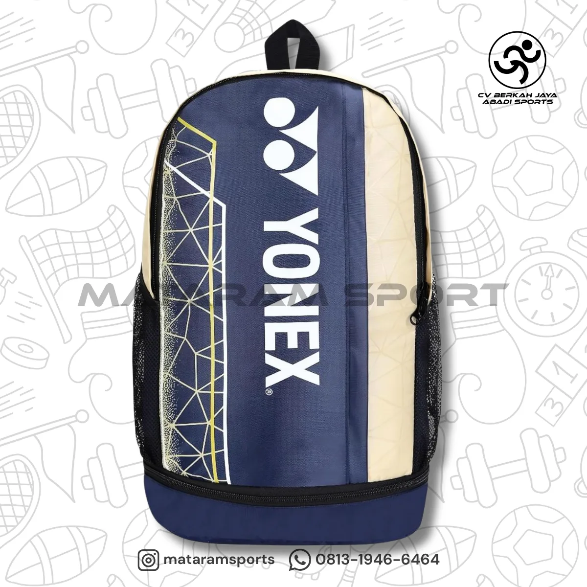 Tas Ransel Badminton / Bulu tangkis Yonex Backpack ACE 2 Series 0512