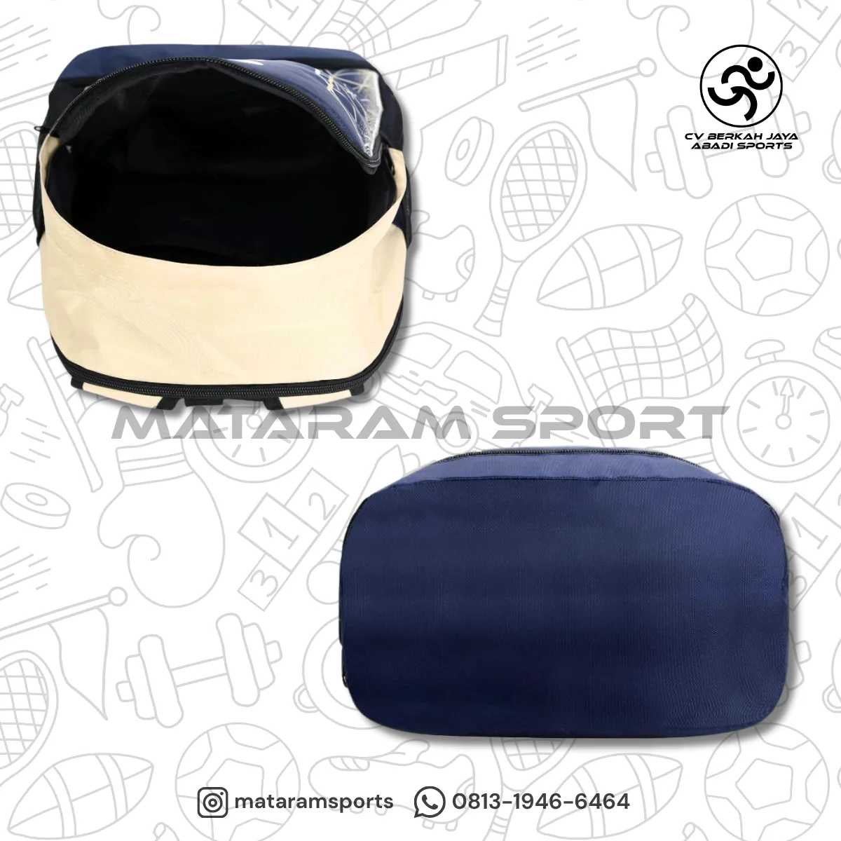 Tas Ransel Badminton / Bulu tangkis Yonex Backpack ACE 2 Series 0512 4