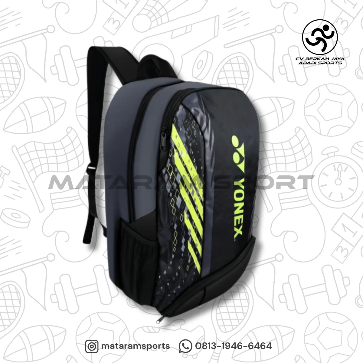 Tas Ransel Badminton Yonex Backpack ACE Series 2312 T02 2