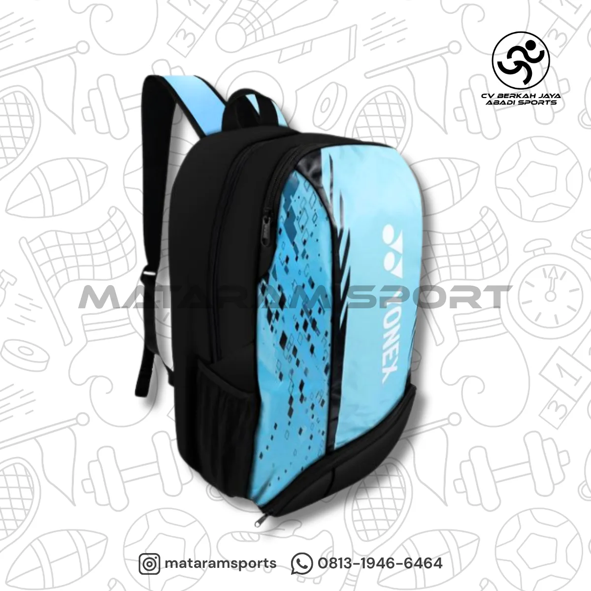 Tas Ransel Badminton Yonex Backpack ACE Series 2312 T02 4