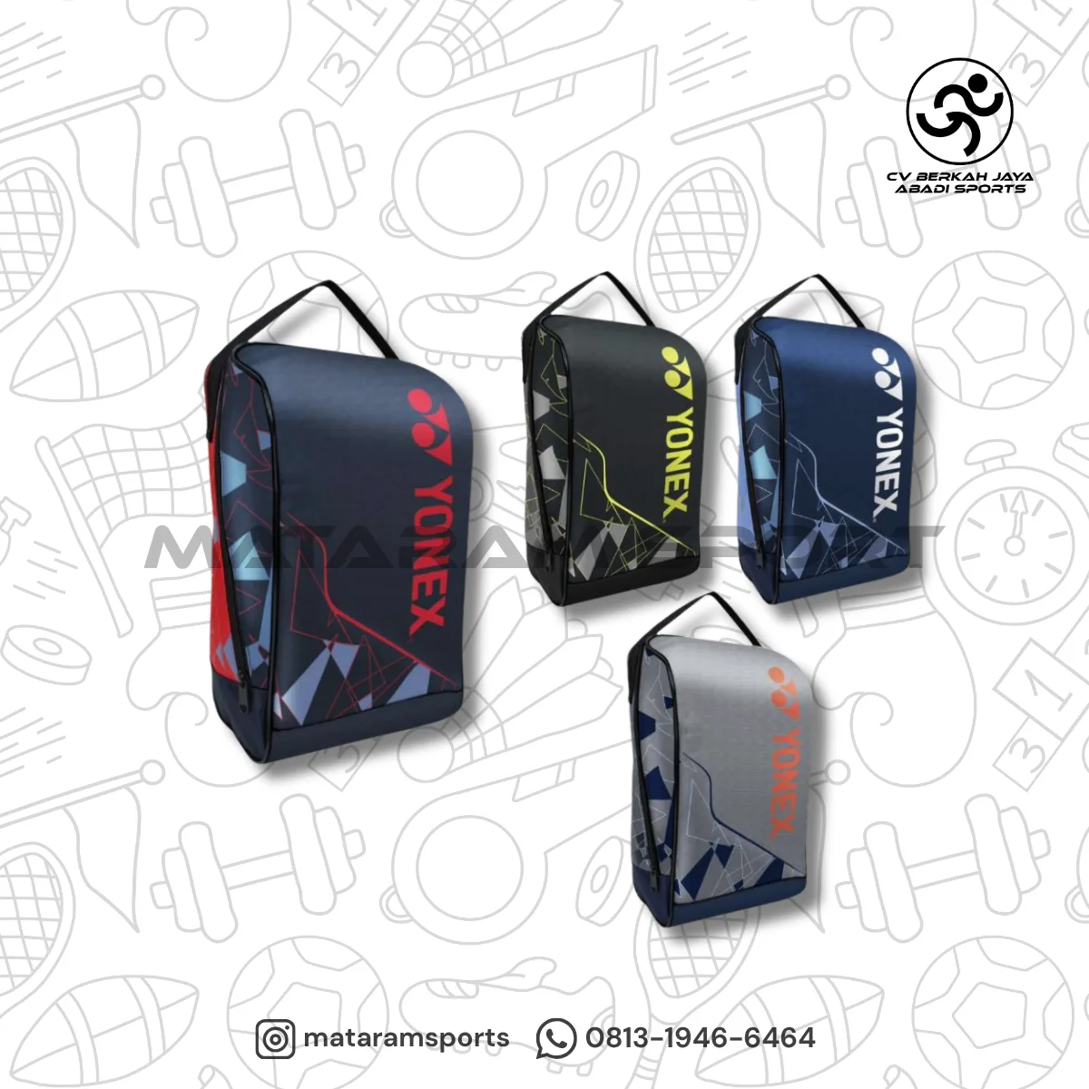 Tas Sepatu Yonex Ace 1 Q014-2332-T01-S / 2332-T01
