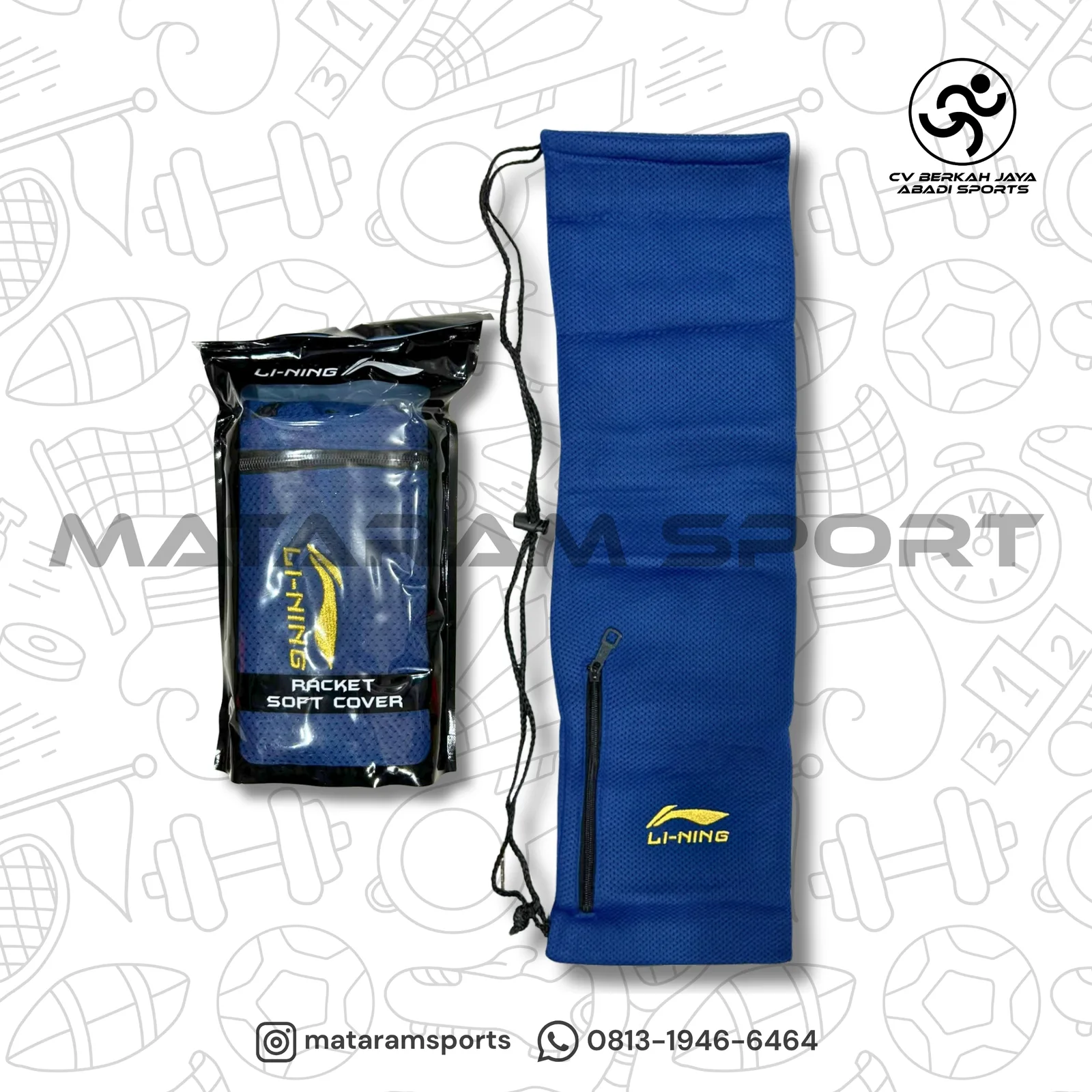 Tas Serut Raket Badminton Li-Ning ABDS845 3