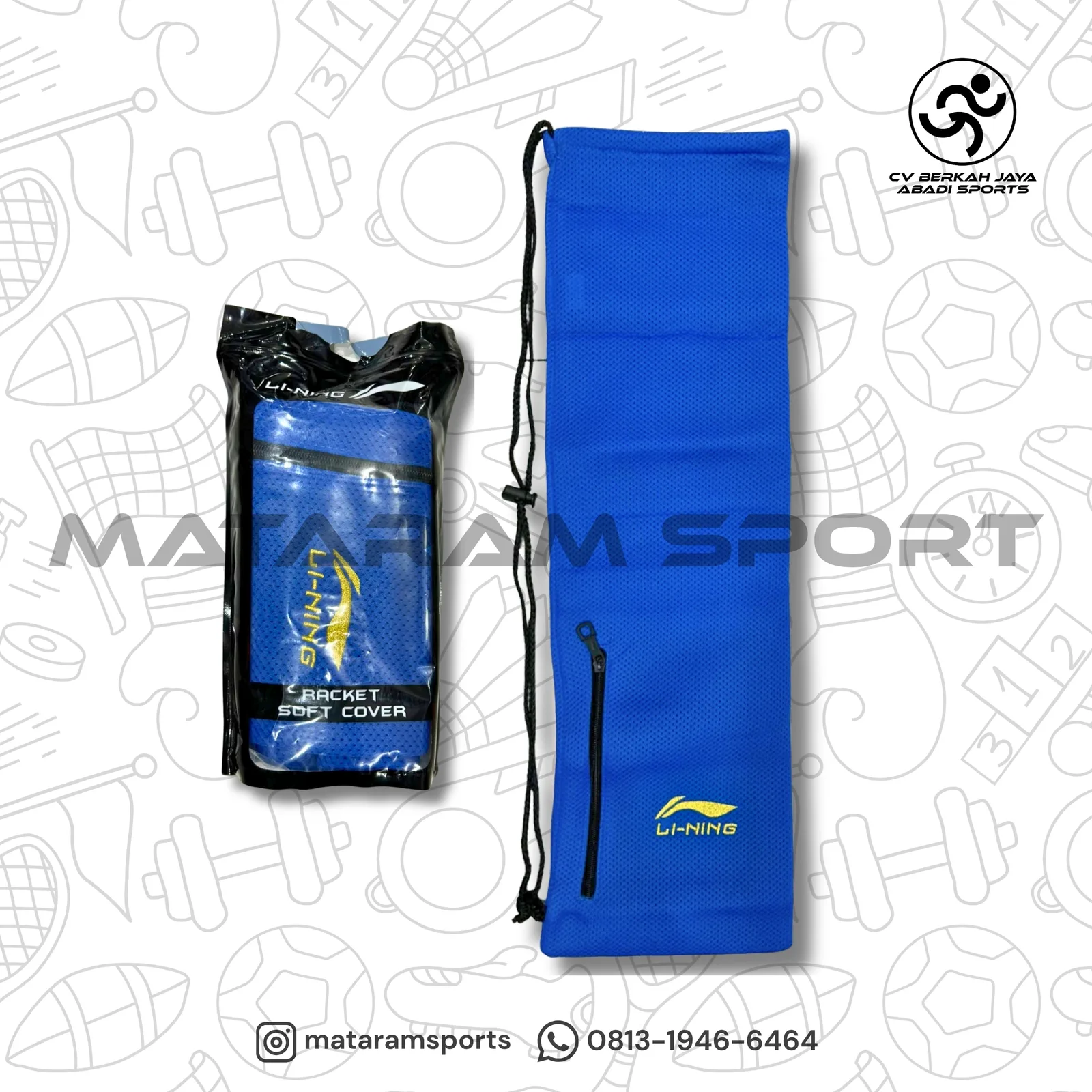 Tas Serut Raket Badminton Li-Ning ABDS845 4