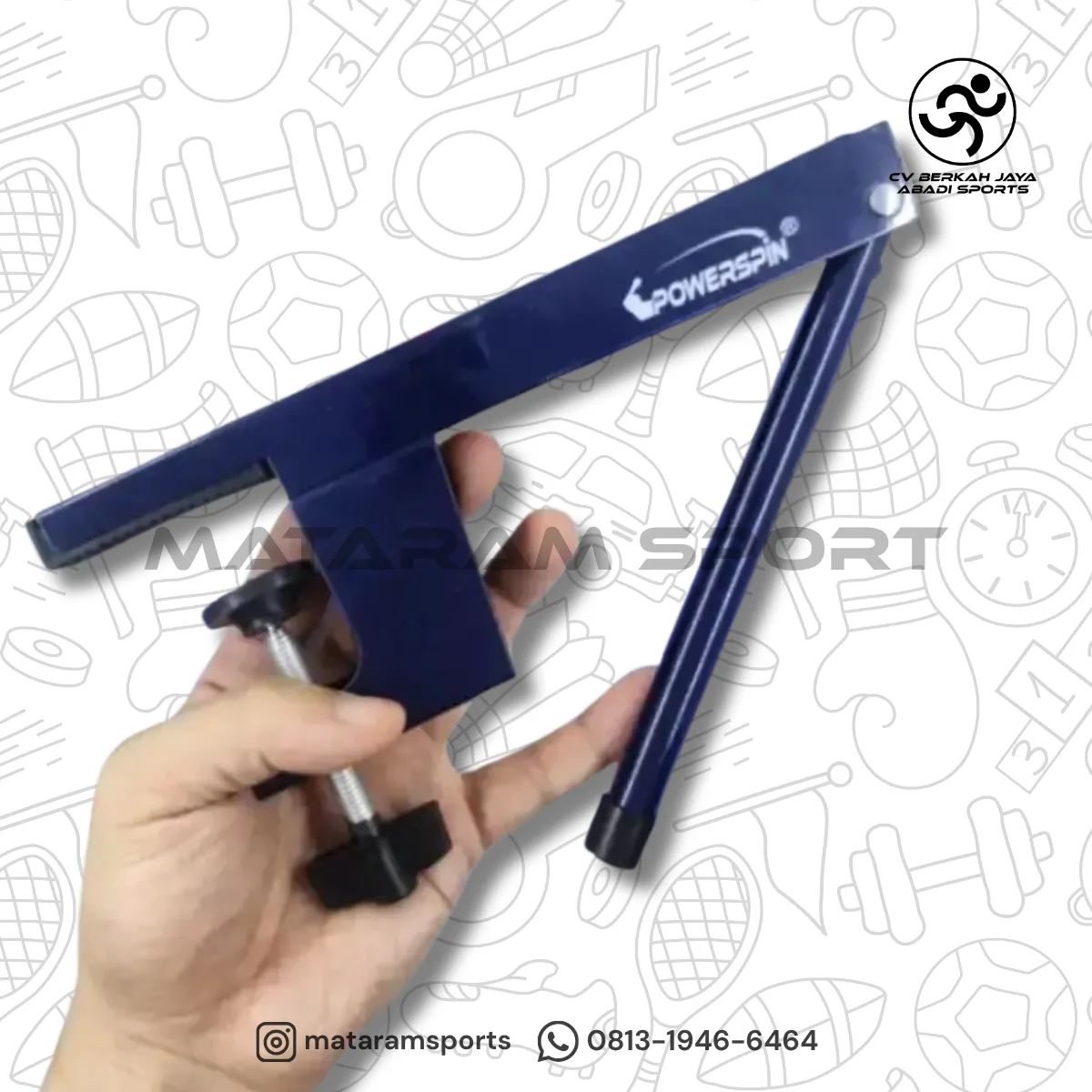 TIANG NET PINGPONG SET POWERSPIN 720 - POWERSPIN 5 STAR 2
