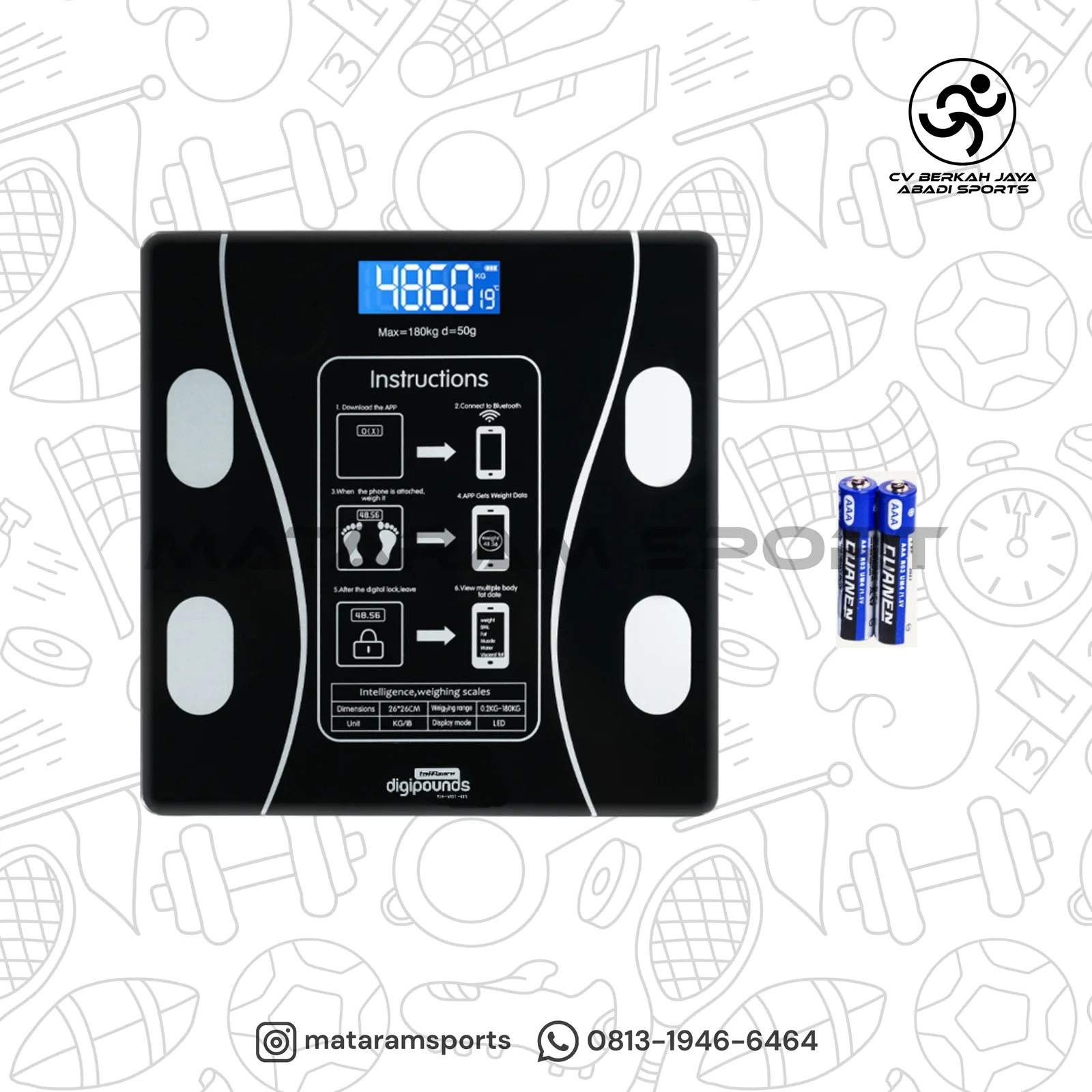 Timbangan Badan Digital