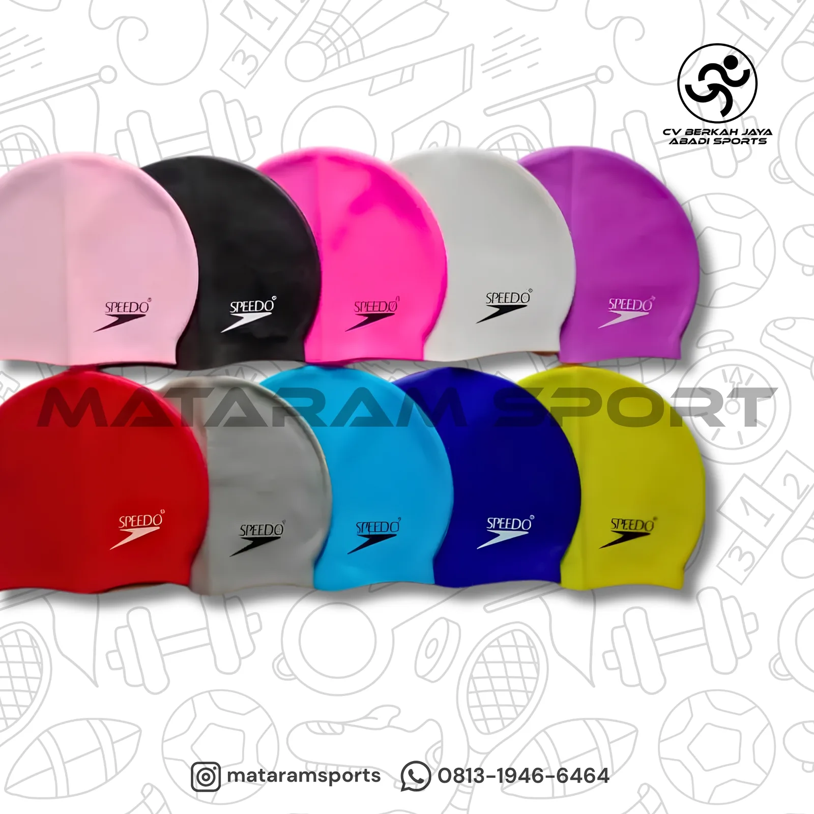Topi Renang Speedo Silicone