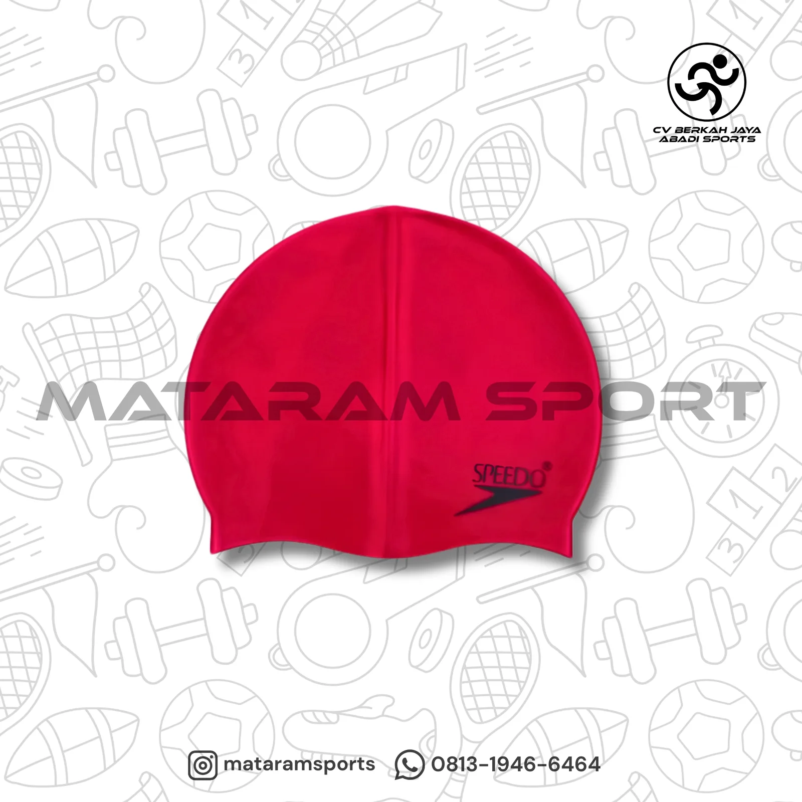 Topi Renang Speedo Silicone 8