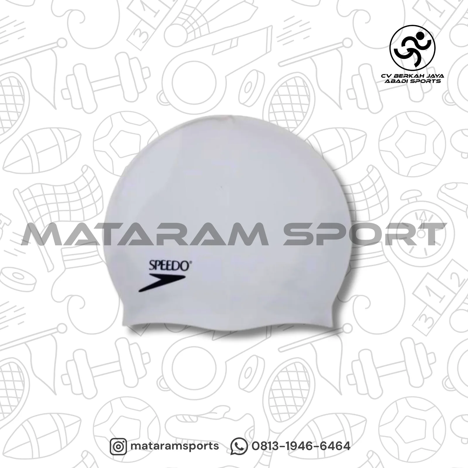 Topi Renang Speedo Silicone 9