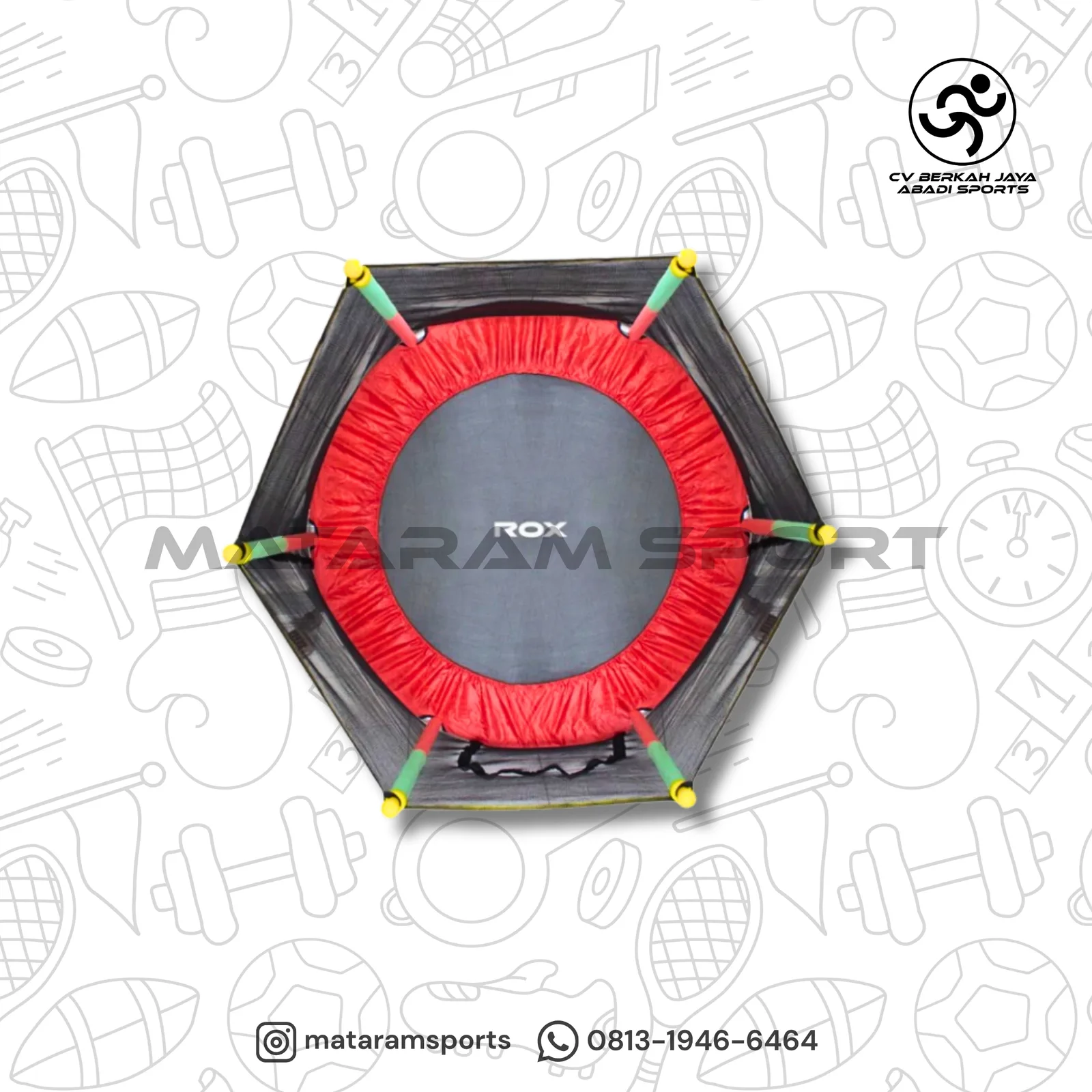 Trampoline Trampolin jaring 55inc ROX 2