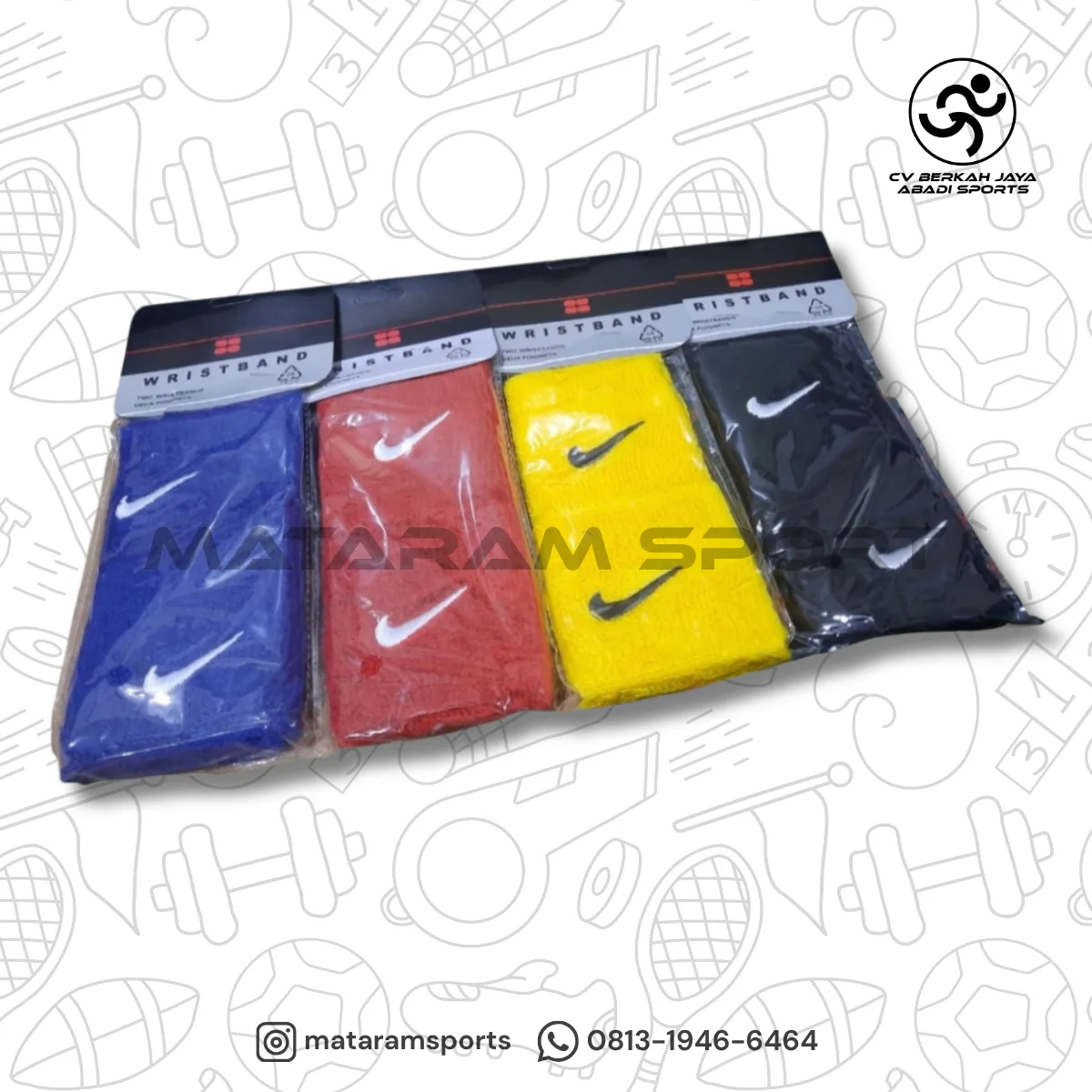 Wrist Band / Wristband Nike Lokal isi 2