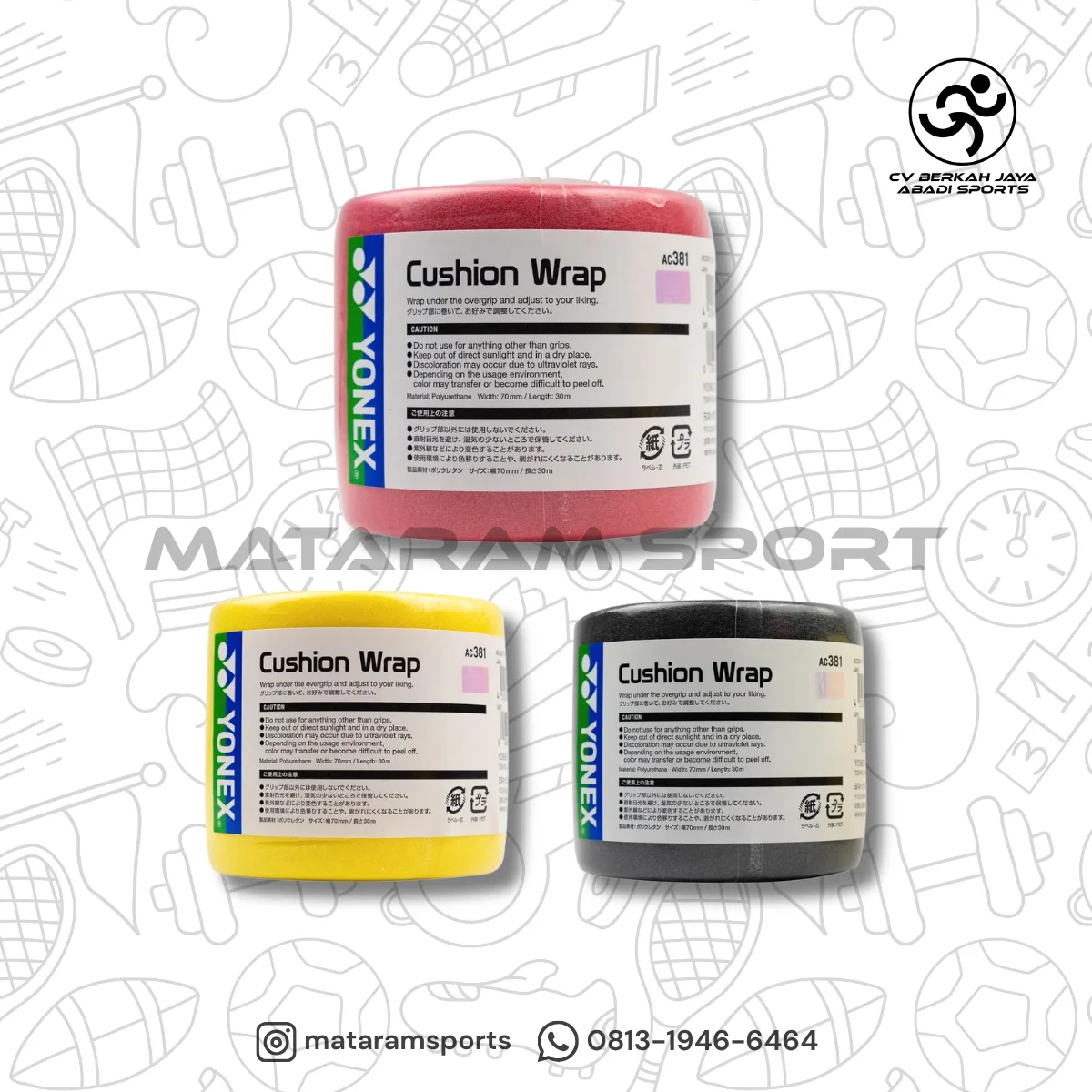 Yonex Cushion Wrap AC381